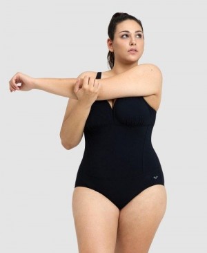Dámské Body Arena Bodylift Maura U Back Plus One Piece Viacfarebný | 3025-FOJIS