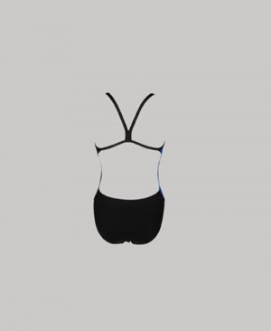 Dámské Body Arena Diagonal Stripe Challenge Back One Piece Proužek | 5138-RLCTK