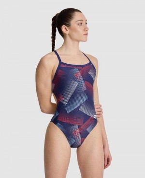 Dámské Body Arena Halftone Challenge Back One Piece Viacfarebný | 1496-WXACS