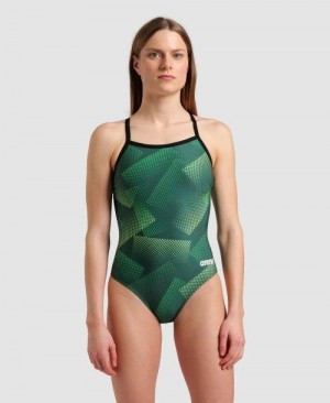 Dámské Body Arena Halftone Lightdrop Back One Piece Viacfarebný | 2576-QFJGB