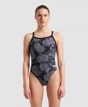 Dámské Body Arena Hydrangea Bouquet Challenge Back One Piece Viacfarebný | 2748-DOYUJ