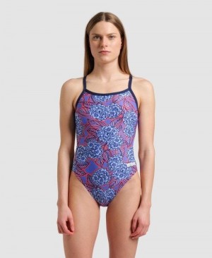 Dámské Body Arena Hydrangea Bouquet Challenge Back One Piece Viacfarebný | 4518-GZHTO
