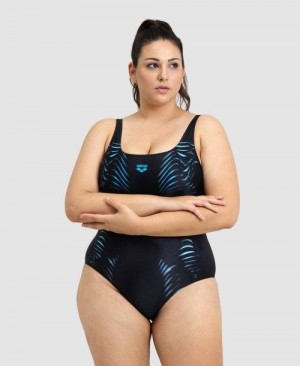 Dámské Body Arena Imprint U Back One Piece Plus Viacfarebný | 0796-KILFU