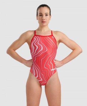 Dámské Body Arena Marbled Lightdrop Back One Piece Viacfarebný | 4027-GQYFN