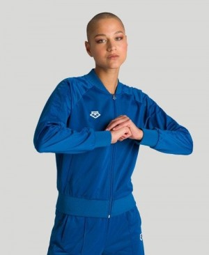 Dámské Bundy Arena Relax Iv Team Full-zip Jacket Blankyt | 9106-TOZBQ
