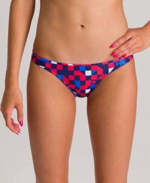 Dámské Kalhoty Arena Red Usa Bottom Tmavě Blankyt Viacfarebný | 3685-GCUSW