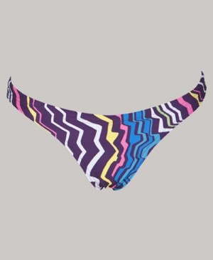 Dámské Kalhoty Arena Zig Zag Bottom Fialové | 4586-ERFUX