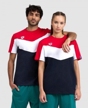 Dámské Kraťasy Arena Color Block T-shirt Viacfarebný | 1350-TFUZX