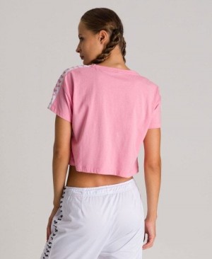 Dámské Kraťasy Arena Corrine Team Crop T-shirt Viacfarebný | 2305-BLVEG