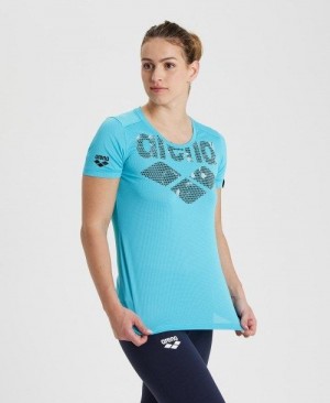 Dámské Kraťasy Arena Sport Cool T-shirt Viacfarebný | 9582-SRTDF