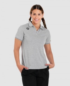 Dámské Kraťasy Arena Team Cotton Polo Shirt Solid Viacfarebný | 2768-FKHPW