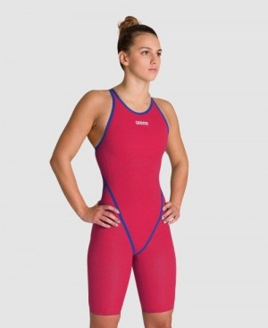 Dámské Plavky Arena Powerskin Carbon Core Fx Berries Limited Edition Closed Back Tmavě Šedé | 1450-QLNCE