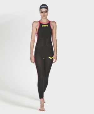 Dámské Plavky Arena Powerskin R-evo+ Open Water Suit - Open Back Viacfarebný | 9632-VQDCL