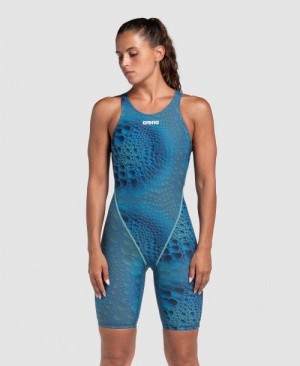 Dámské Plavky Arena Powerskin St Next Caimano Limited Edition Open Back Viacfarebný | 9260-SEUIX