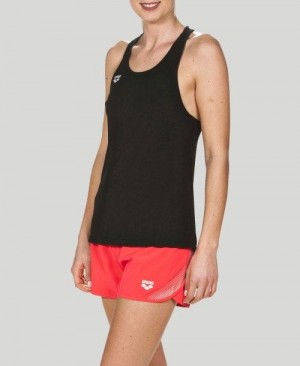 Dámské Sportovní Oblečení Arena Gym Tank Černé | 8367-BDJIY