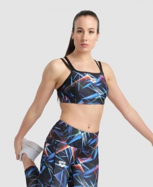 Dámské Top Arena Allover Bra Top Viacfarebný | 6571-VQPER
