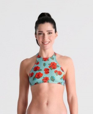 Dámské Top Arena Crop Think Top Viacfarebný | 8641-HROFL