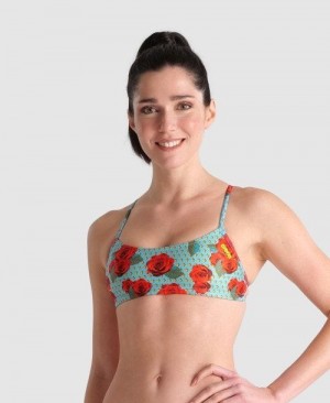 Dámské Top Arena Play Top (Bandeau Top) Viacfarebný | 3621-UTWCP