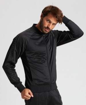 Pánské Bundy Arena Relax Iv Team Full-zip Jacket Černé Černé Černé | 4079-OALPV