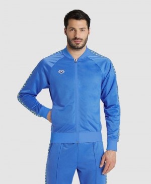 Pánské Bundy Arena Relax Iv Team Full-zip Jacket Žluté | 0716-CWJHF