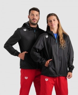Pánské Bundy Arena Team Windbreaker Solid Viacfarebný | 7206-IWGCX