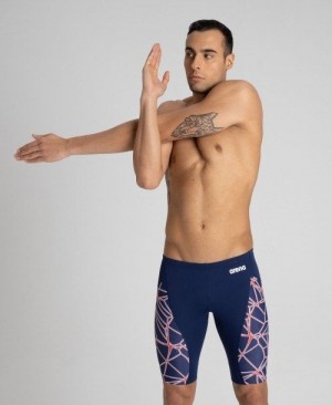 Pánské Jammer Arena Carbonics Pro Jammer Tmavě Blankyt Tmavě Blankyt | 5876-IRLGY
