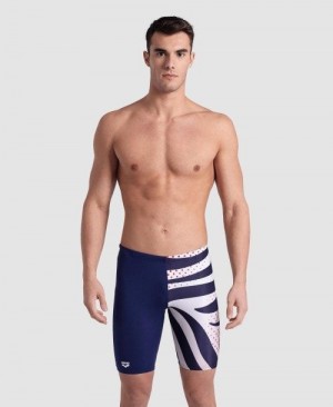 Pánské Jammer Arena Multi Stripes Swim Jammer Viacfarebný | 1679-SGMLW