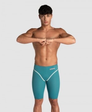 Pánské Jammer Arena Powerskin Carbon Core Fx Limited Edition Calypso Bay Jammer Tmavě Šedé | 8230-WYJRQ