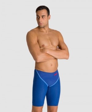 Pánské Jammer Arena Powerskin Carbon Glide Jammer Blankyt | 7284-JHUQF