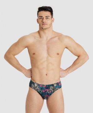 Pánské Kalhotky Arena Drew Kibler Collection Brief Viacfarebný | 3942-ZNTCM