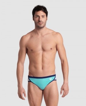 Pánské Kalhotky Arena Icons Brief Tmavě Blankyt | 9650-XEDTI