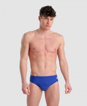 Pánské Kalhotky Arena Icons Solid Brief Královská Modrá | 4023-HTPGW