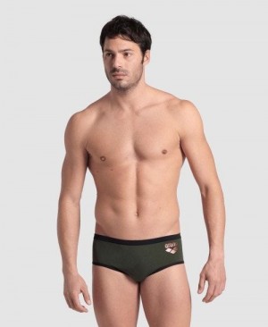 Pánské Kalhotky Arena One Big Logo Brief Viacfarebný | 8673-RBQKL