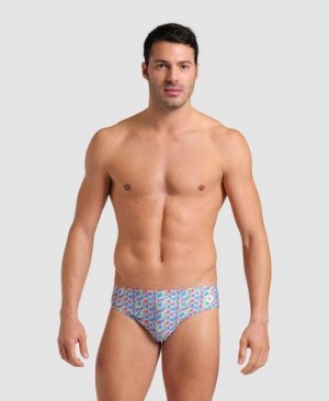 Pánské Kalhotky Arena Starfish Brief Viacfarebný | 7253-FIRTH