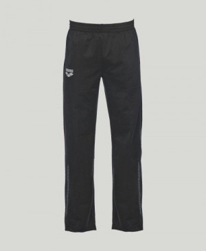 Pánské Kalhoty Arena Team Line Knitted Poly Pant Černé | 6807-XDLUI