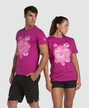 Pánské Kraťasy Arena Breast Cancer Awareness Collection T-shirt Viacfarebný | 2351-FWMQA
