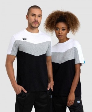 Pánské Kraťasy Arena Color Block T-shirt Viacfarebný | 9403-HXQDJ