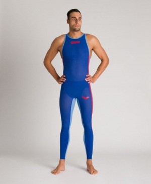 Pánské Plavky Arena Powerskin R-evo+ Open Water Suit - Closed Back Viacfarebný | 7098-WQEAG