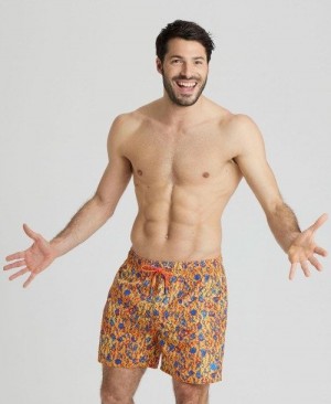 Pánské Spodní Prádlo Arena Allover Print Beach Boxer Viacfarebný | 8729-UXSYG