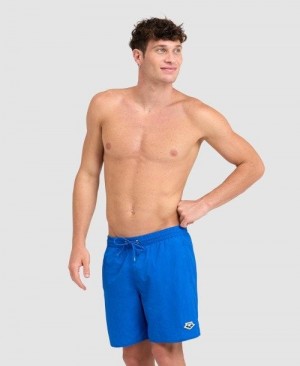 Pánské Spodní Prádlo Arena Icons Solid Boxer Královská Modrá | 3264-MGTXB
