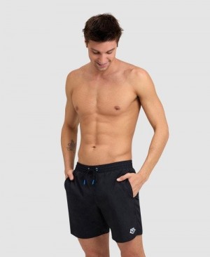 Pánské Spodní Prádlo Arena Icons Solid Boxer Černé | 5761-CTDIY