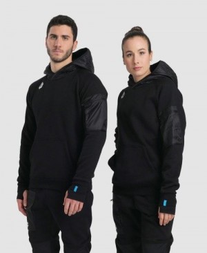 Pánské Svetry Arena Hooded Tech Sweatshirt Viacfarebný | 8670-CROSY